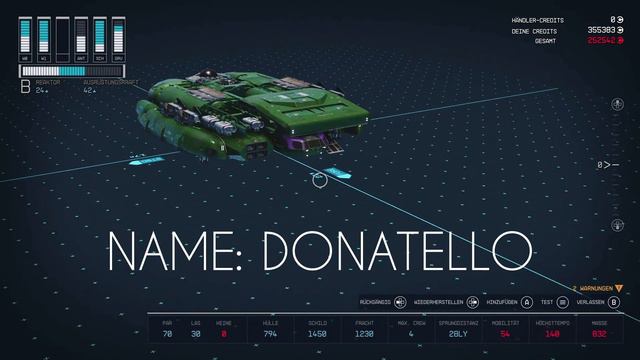 STARFIELD 'Donatello' class B ship! 🐢 смотреть онлайн