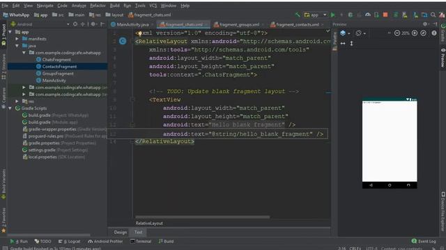 Android Whatsapp Clone Tutorial - Android Fragments with Tabs and ViewPager - tablayout fragment смотреть онлайн
