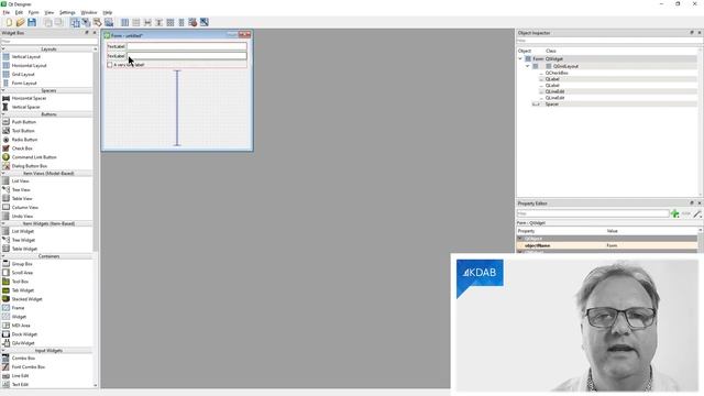GridLayout in Qt Designer смотреть онлайн