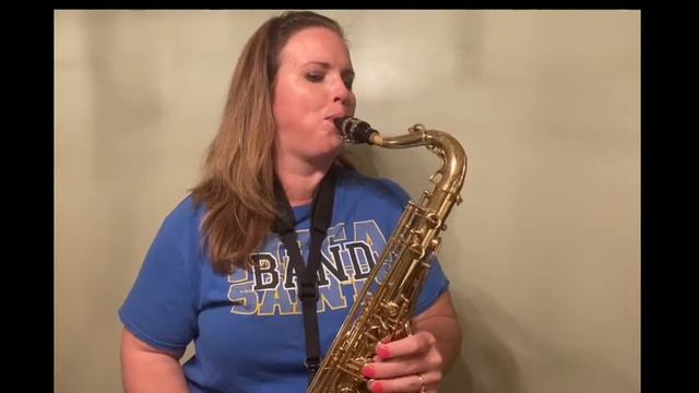 Essential Elements Book 1 TENOR SAX #55 When the Saints Go Marching In смотреть онлайн