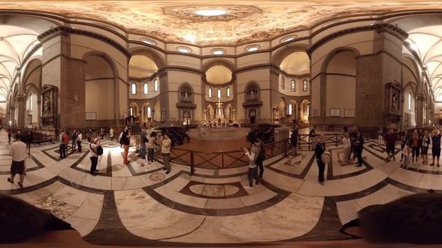 360 video: Inside Il Duomo, Florence, Italy смотреть онлайн