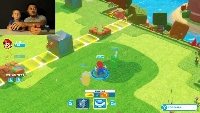 Mario + Rabbids Битва За Королевство - Kingdom Battle - ПЕРВЫЙ ВЗГЛЯД - Nintendo Switch 2017 смотреть онлайн