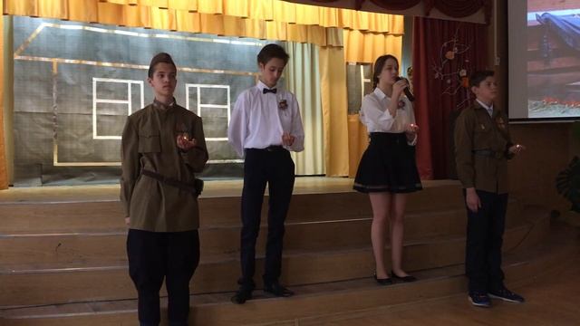 Школьная постановка ко Дню Победы / 2019 смотреть онлайн