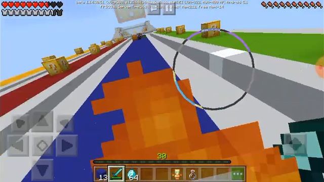 Скачал карту с лаки блоками из Гоггл Хрома на телефон!!!! смотреть онлайн