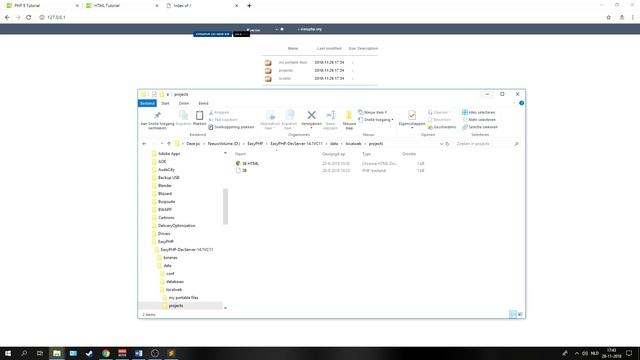PHP Tutorial (NL) || Introductie || Local host maken смотреть онлайн