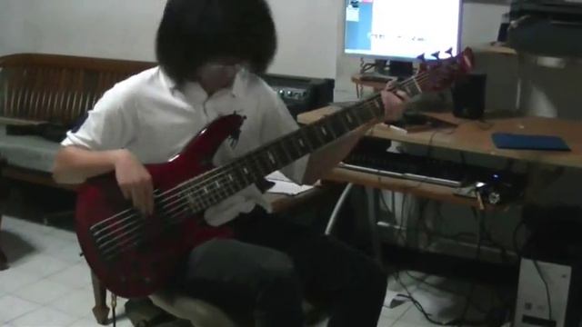 Joe Satriani - Satch Boogie Bass cover by PatsapongBass[Patsapong Paesuwannakul] смотреть онлайн