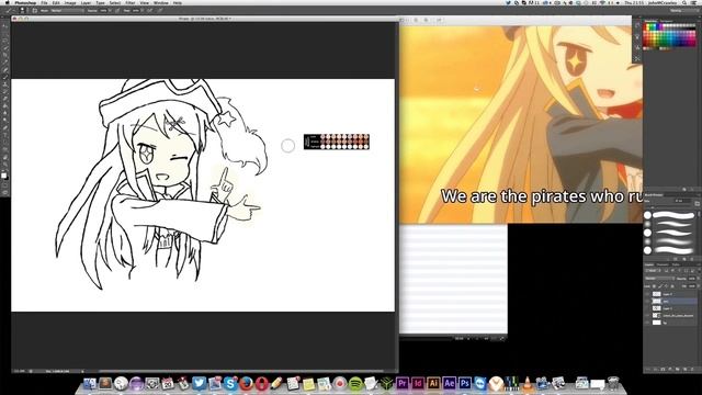 @Photoshop Speed Art: Anime Speed Art #2 смотреть онлайн