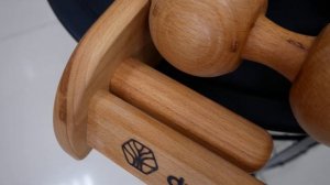 Тренажер-массажер для спины из бука Древмасс — новая эконом-модель. Подробный обзор