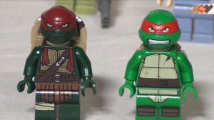 Конструктор Лего Черепашки Ниндзя Освобождение фургона черепашек