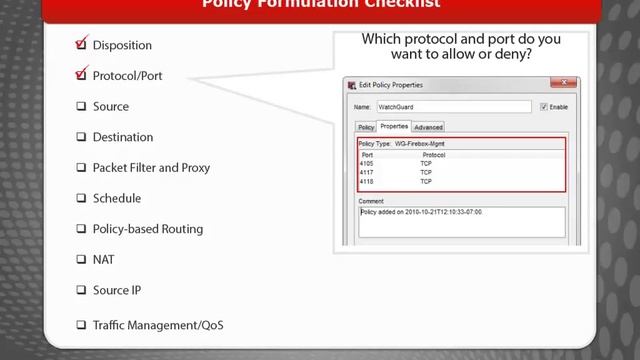 WatchGuard: How to setup Firewall policies смотреть онлайн