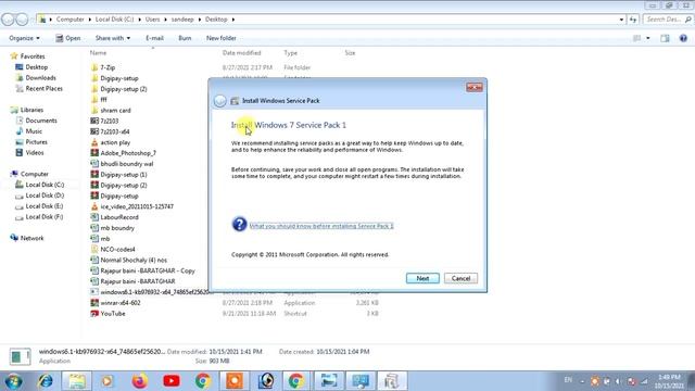 Windows 7 Service Pack 1,windows 7,windows Service Pack,how To Install Windows 7 Service Pack 1