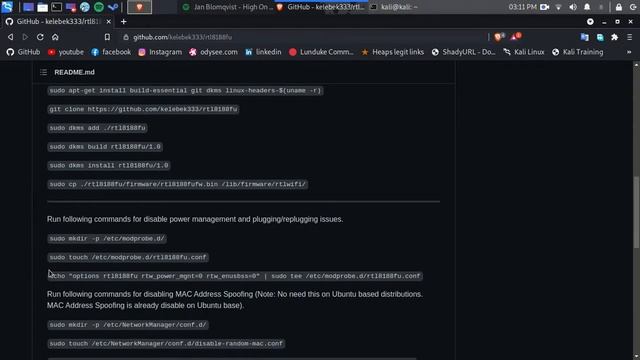 rtl8188fu install kali linux (wifi adapter install kali linux) смотреть онлайн