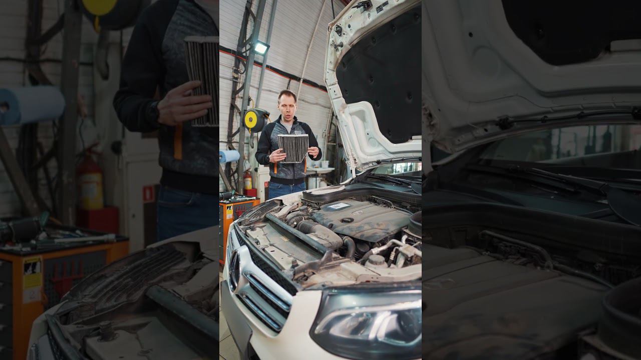 Эти фильтра необходимо менять в паре на Мерседес смотреть онлайн