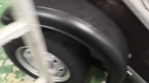 Устройство для прицепа в гараже.