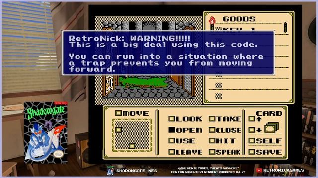 #Shadowgate Shadowgate NES Game Genie Codes - Traps Don't Kill You! (WARNING - MAY GET STUCK) смотреть онлайн