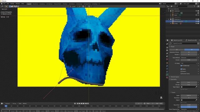 SECRET WEAPON! ⚠ lowpoly PS1 Style NEON Sign | Blender Tutorial смотреть онлайн