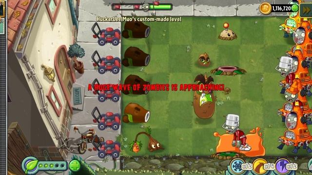 ?Brown Mighty Plants?Team VS Brazen Zombies?! (Custom-made level by HuckarLeelMuo) смотреть онлайн