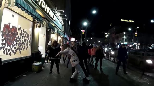 Танцевальный флешмоб (подарок на 14 февраля) С Днем Святого Валентина!!! смотреть онлайн