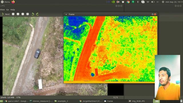 Cálculo de NDVI con Python y OpenCV (Índice de Vegetación Diferencial Normalizado) смотреть онлайн