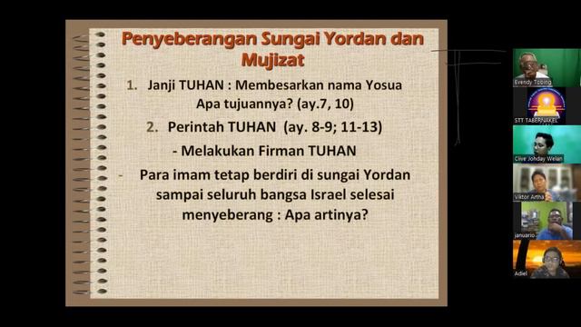 BELAJAR ALKITAB: TAFSIR KITAB YOSUA "PENYEBRANGAN SUNGAI YORDAN" (PART III) смотреть онлайн