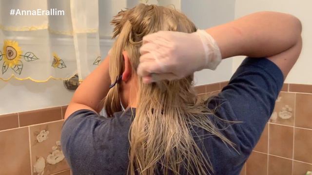 DIY HAIR COLOR| DARK ASH BLONDE смотреть онлайн