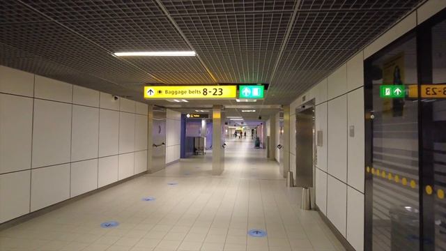 Amsterdam Airport Schiphol International Arrivals 2023