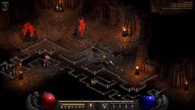 Diablo II: Resurrected. Добиваем игру/пятый акт магом. Стрим 9. смотреть онлайн
