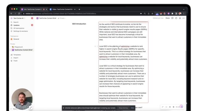 How to Create SEO Content Brief on Notion using AI Writing | Text Cortex Talks 012 смотреть онлайн