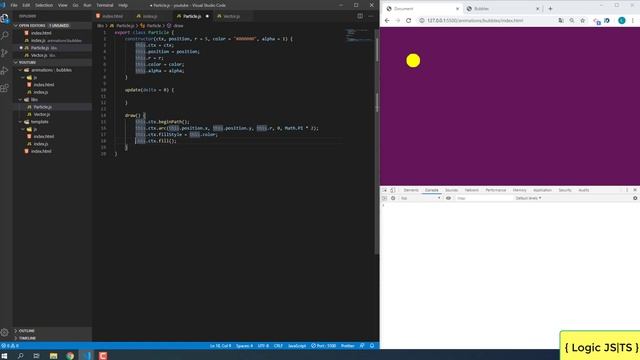 Canvas Animations JavaScript 4 смотреть онлайн