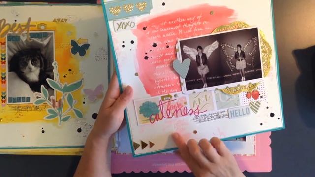 January scrapbooking layout share смотреть онлайн