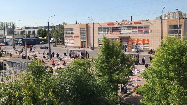 Блошиный рынок на Железнодорожной станции Сортировочная.Санкт-Петербург #питер #рекомендации #рынок смотреть онлайн