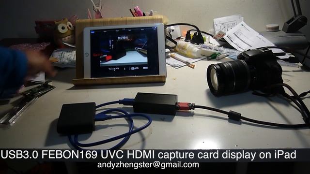 USB3.0 HDMI capture card display on iPad смотреть онлайн