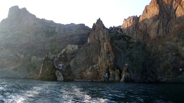 Крым, Коктебель. Золотые ворота. 6 сентября 2015 смотреть онлайн