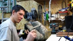 Установка кресла и поворотной платформы на каркас