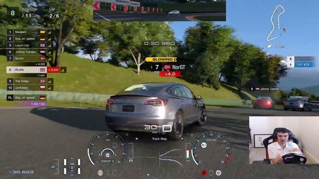 Gran Turismo 7 - CRASH TESTING THE TESLA At Lago Maggiore West! смотреть онлайн
