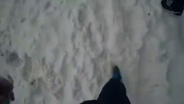 Бег по снегу смотреть онлайн