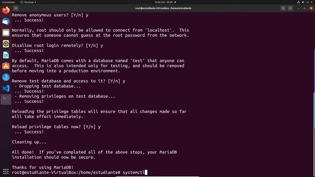 13.- Instalación y configuración de MariaDB - Ubuntu смотреть онлайн