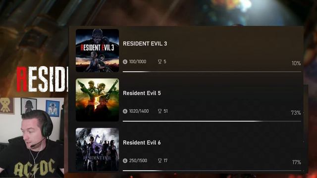 My Resident Evil Achievements so far смотреть онлайн