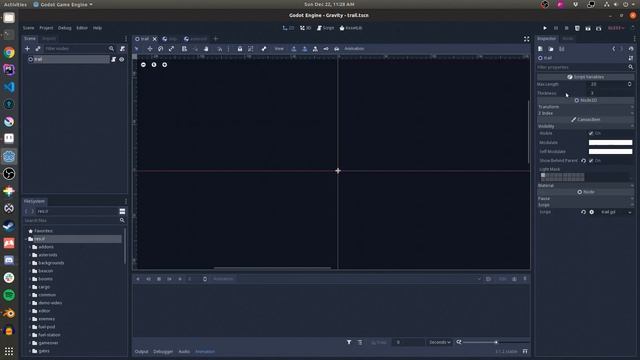 Rendering line trails in Godot Engine смотреть онлайн