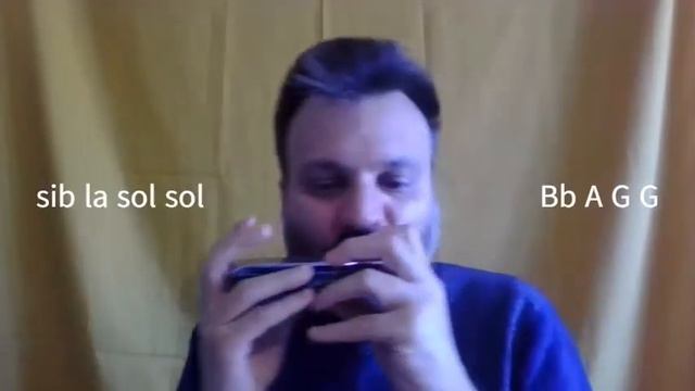 Guantanamera para armónica cromática con notas en video смотреть онлайн