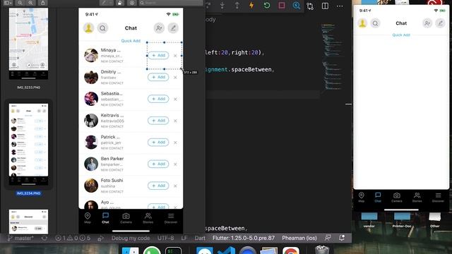 Flutter UI - Snapchat Clone - Part IV - Speed Code смотреть онлайн