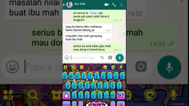 DI CHAT IBU GURU DI SURUH REMEDIAL || EH TERNYATA MALAH AJAK ENAK ENAK смотреть онлайн