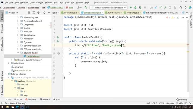 196 - Lambdas pt 02 - Consumer смотреть онлайн