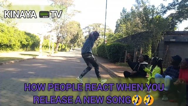 How your friends react when you release a new song.. ???? Titus Junior смотреть онлайн