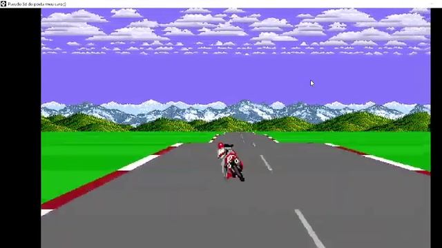Racing game with pseudo 3d on Game Maker Studio 2 смотреть онлайн
