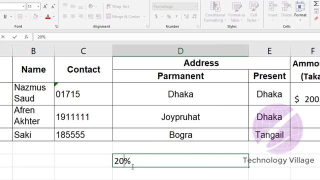 Number Formatting in MS Excel | MS Excel Tutorial for Beginners Bangla | Excel tutorial смотреть онлайн