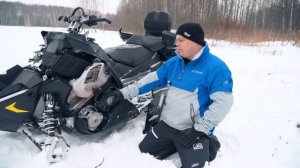 Обзор утилитарных снегоходов Polaris - Titan и Widetrak