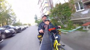 Трайк из гироскутера