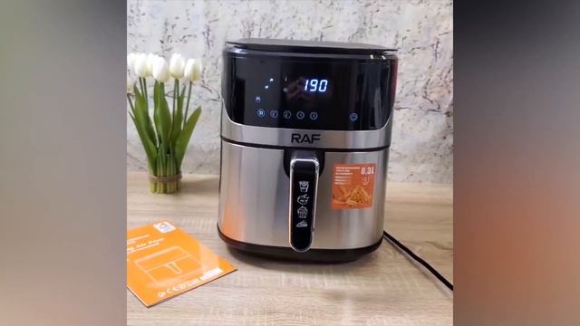 RAF - FRITEZE ME AJER 1600W/8.3L "AIR FRYER" - R.5375 | SHOP MANIA смотреть онлайн