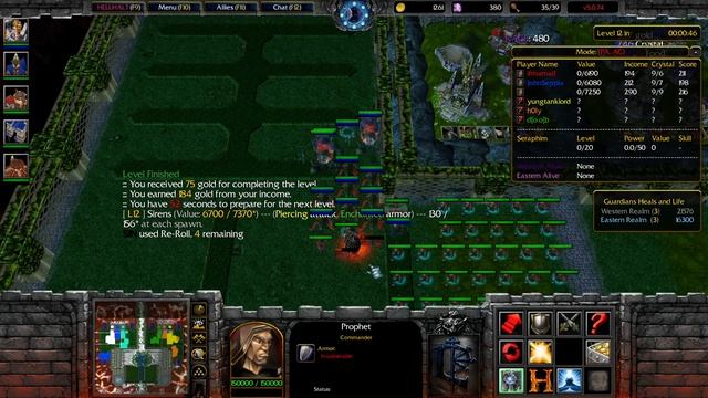 Warcraft 3 Classic HellHalt TD Competitive #46No sounds смотреть онлайн